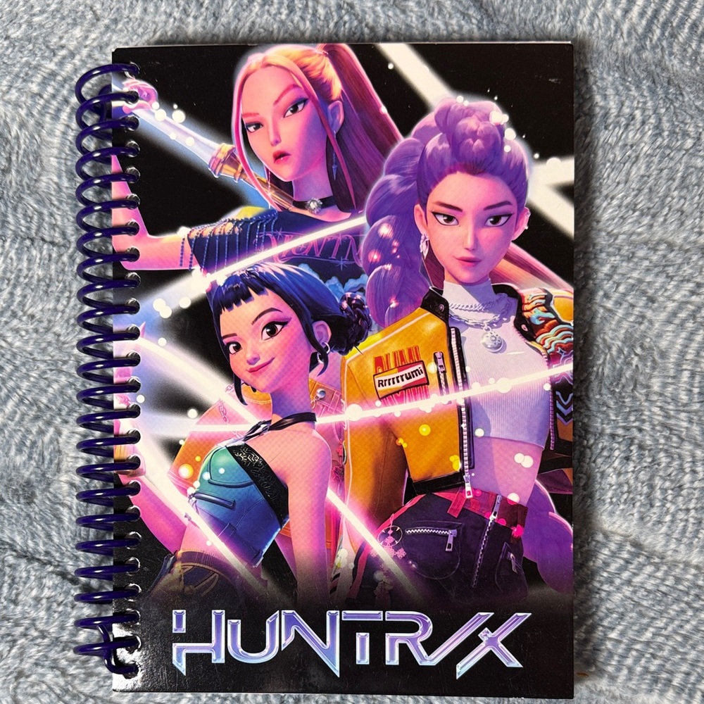HUNTRX Spiral Notebook with Vibrant Cover